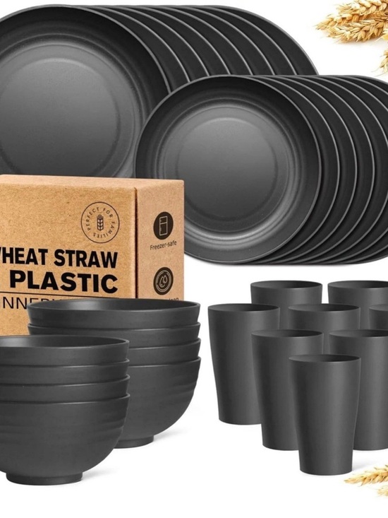 Other - TINANA Wheat Straw Dinnerware Set
